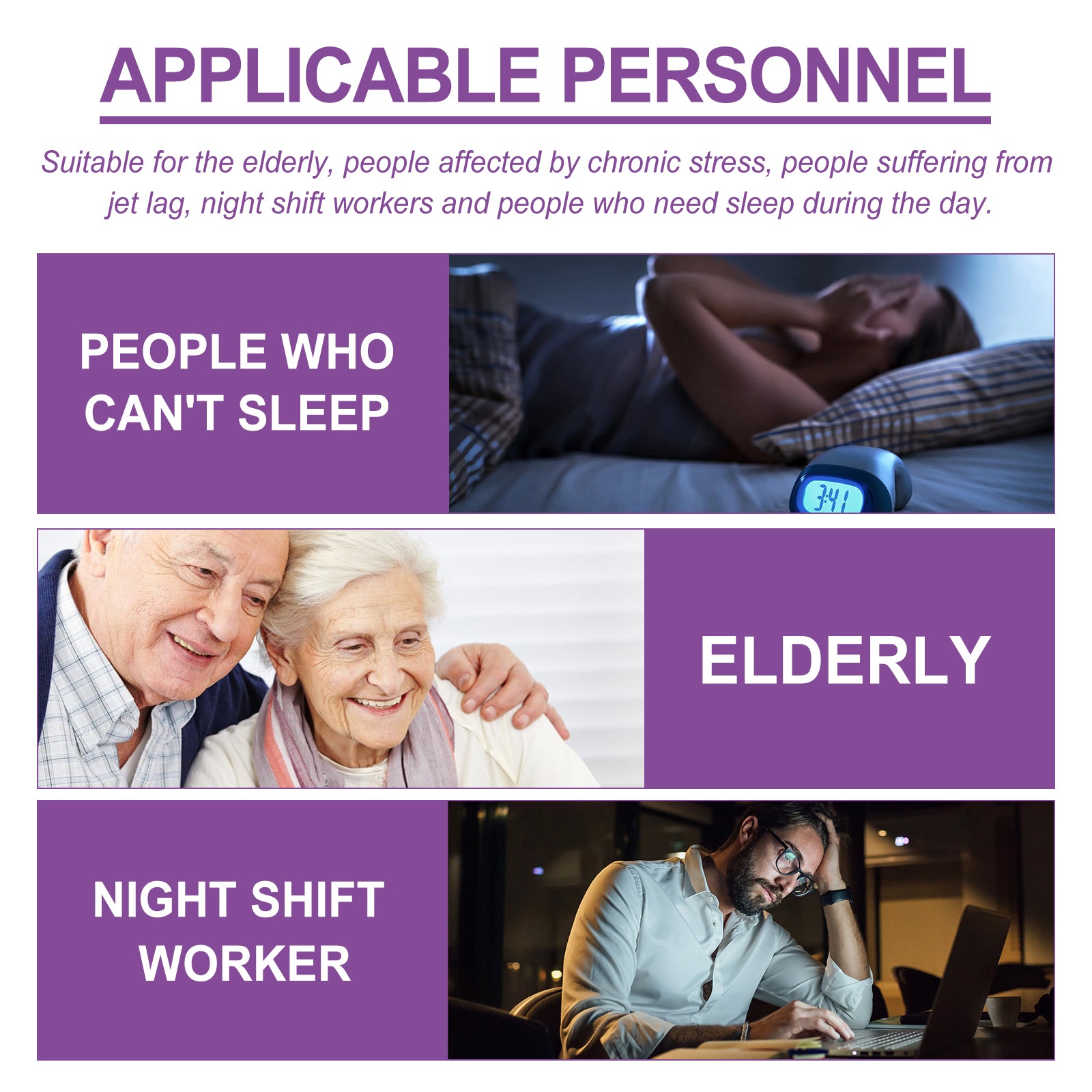 Essential Oil Goodnight Patch, Helps You Fall Asleep Quickly At Night And Relieves Body Muscle Fatigue And Stress Sleep Patch