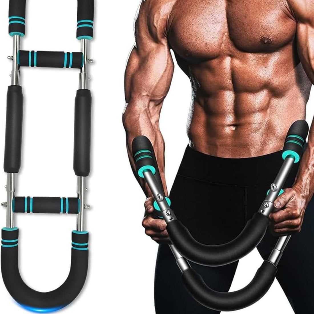 Multi functional adjustable arm strength device U-shaped chest muscle training and fitness equipment