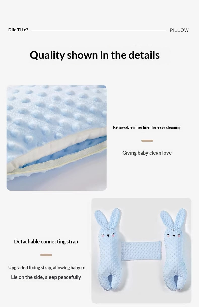 Baby Sleeping Pillow Side Lying Aid Cushion - Safe Sleep Support for Infants