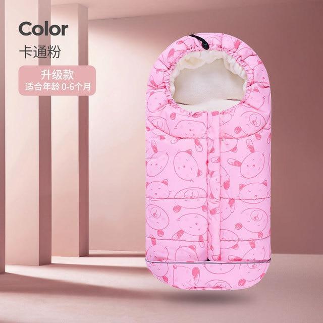 Newborn Winter Warm Baby Sleeping Bag Sleep sack For Stroller for Baby Sleep Sack Thickening Dual-use  For Baby Kids