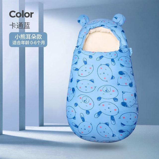 Newborn Winter Warm Baby Sleeping Bag Sleep sack For Stroller for Baby Sleep Sack Thickening Dual-use  For Baby Kids