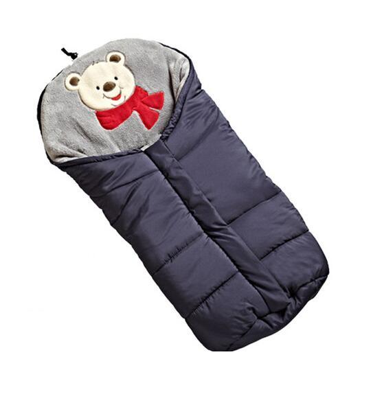 Newborn Winter Warm Baby Sleeping Bag Sleep sack For Stroller for Baby Sleep Sack Thickening Dual-use  For Baby Kids