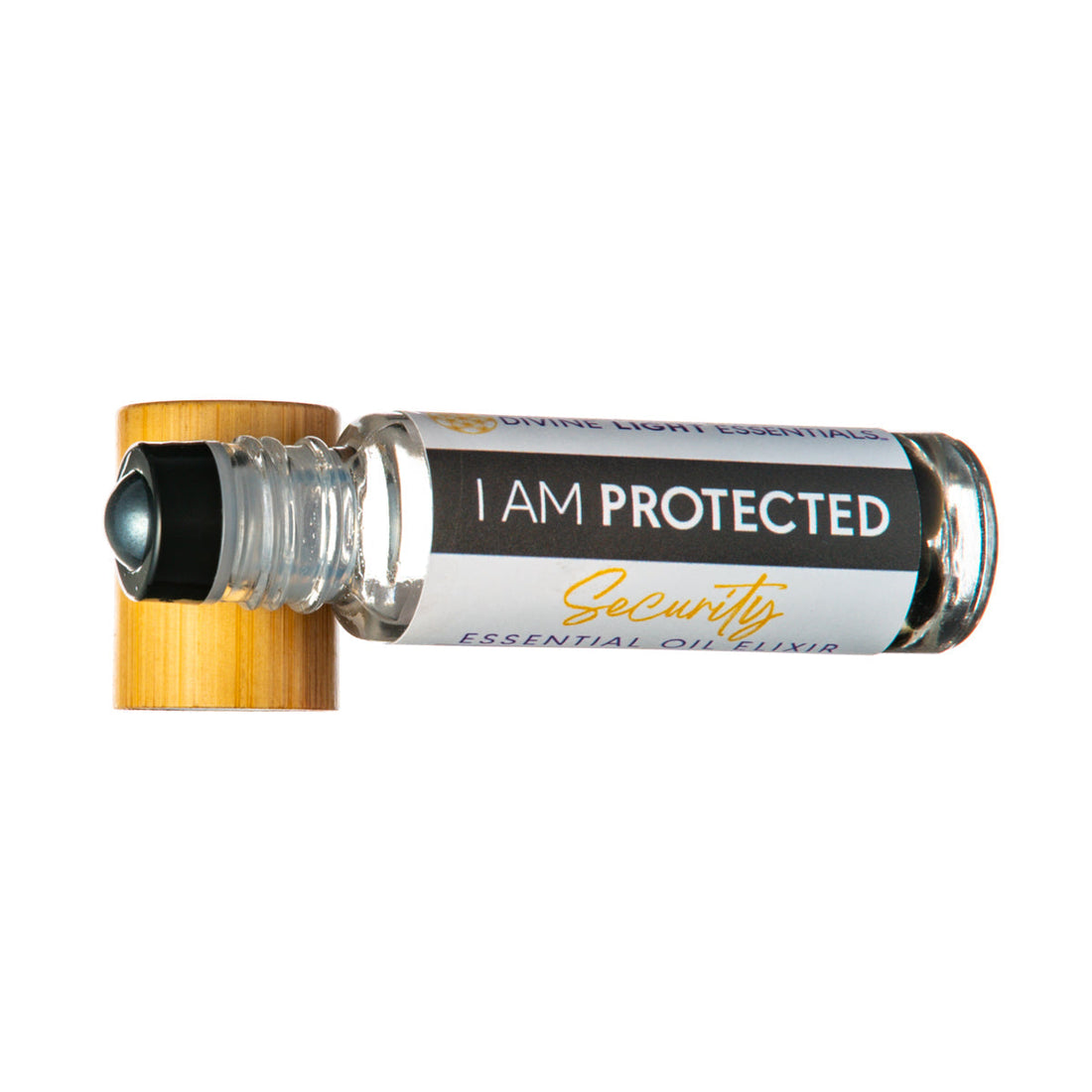I Am Protected Essential Oil Elixir - Security - Grounding - Protection - Aromatherapy Roller Bottle