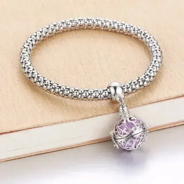 Locket Aromatherapy Bracelet Essential Oil