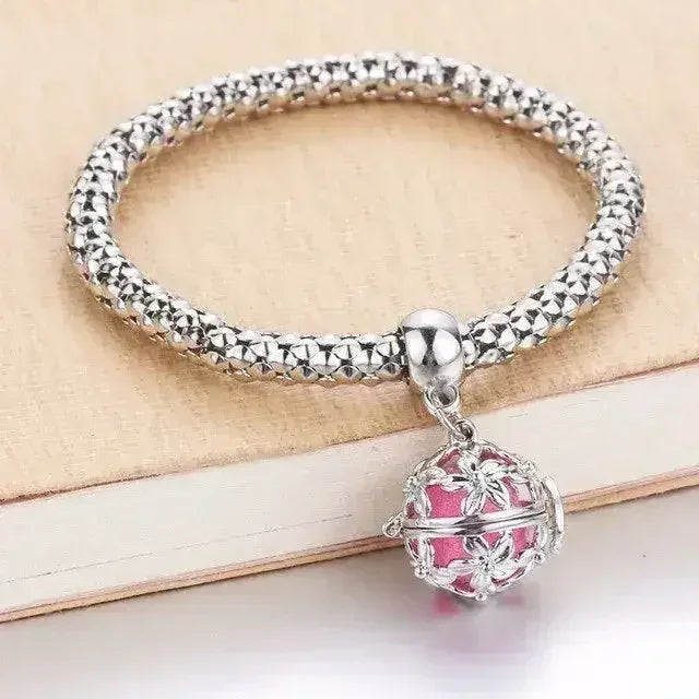 Locket Aromatherapy Bracelet Essential Oil