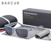 BARCUR Sports Polarized Sunglasses for Men Lightweight TR90 Square Fishing & Travel Eyewear UV400 Protection Men Accessory