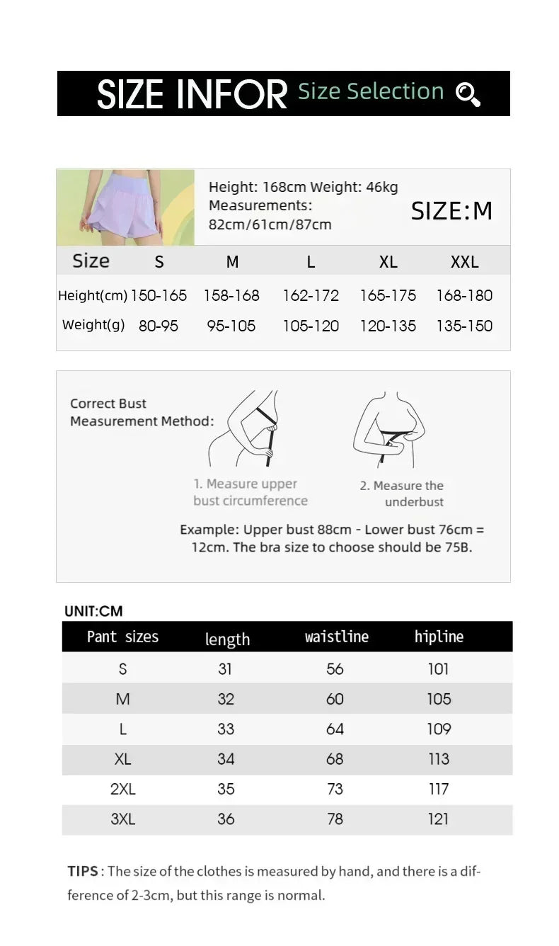 PHIGEER Yoga Shorts for Women Lightweight Gym Cycling Workout Shorts with Pocket Breathable Running Sweatpants Athletic Clothes