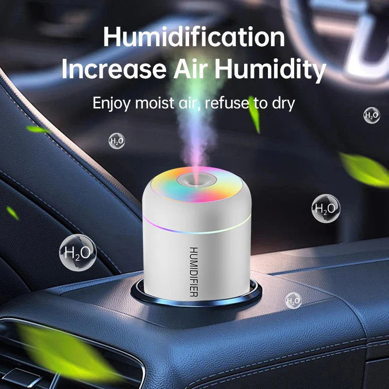 180ML Mini USB Air Humidifier – Aroma Diffuser & Mist Maker
