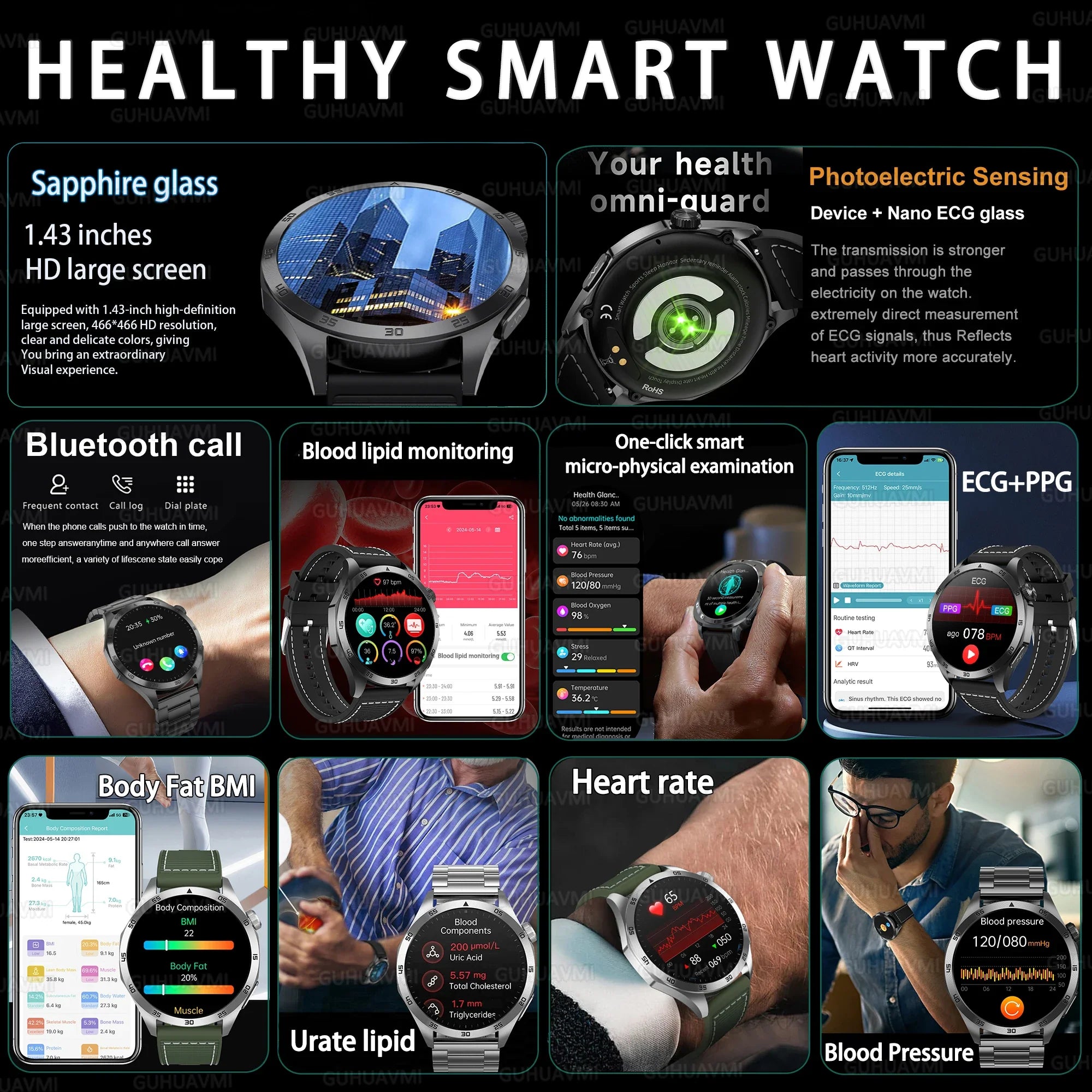 Physical Examination Smart Watch