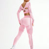 Women's 2-Piece Seamless Yoga Suit: Breathable Fitness Set