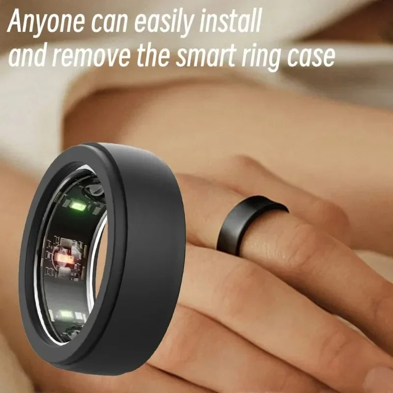 For Samsung Galaxy Ring Anti-Scratch Protective Soft Elastic Silicone Funda for Men Women Sleep Health Monitor Sports Smart Ring