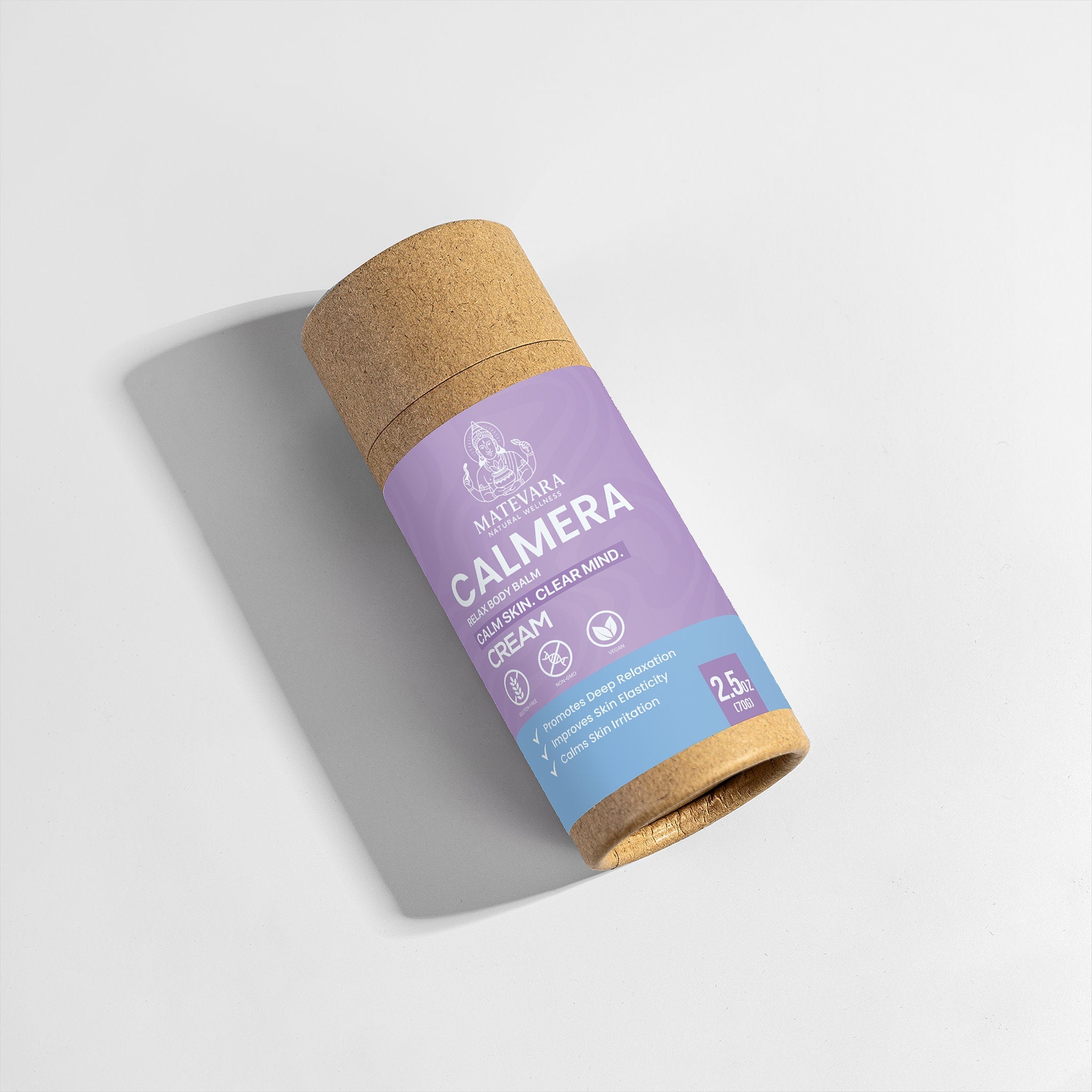 Calmera Body Balm Stick |Solid Moisturizer for Skin | 2.5 oz