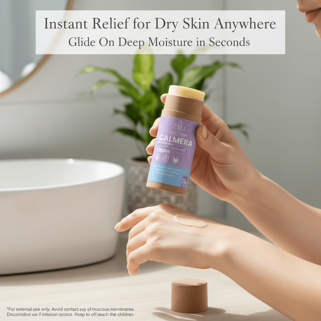 Calmera Body Balm Stick |Solid Moisturizer for Skin | 2.5 oz