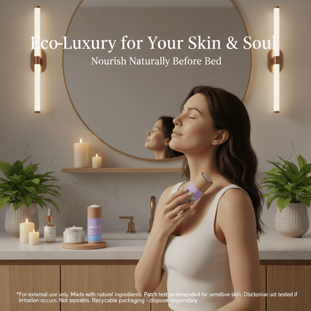 Calmera Body Balm Stick |Solid Moisturizer for Skin | 2.5 oz