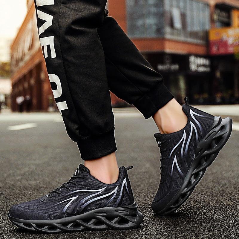 Casual Men's Running Sneakers Light Blade Breathable Comfortable Lightweight Men Jogging Breathable Tennis Sport Shoes For Workout Walking Outdoor Sport Gym