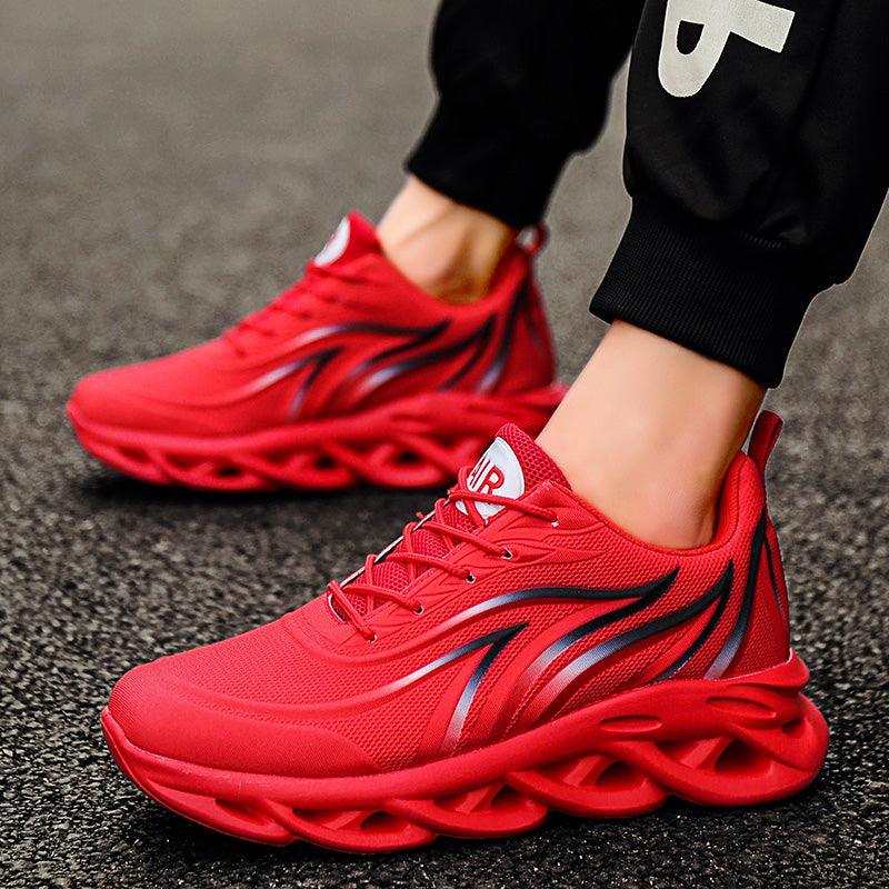 Casual Men's Running Sneakers Light Blade Breathable Comfortable Lightweight Men Jogging Breathable Tennis Sport Shoes For Workout Walking Outdoor Sport Gym