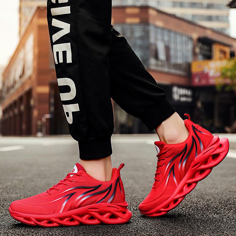 Casual Men's Running Sneakers Light Blade Breathable Comfortable Lightweight Men Jogging Breathable Tennis Sport Shoes For Workout Walking Outdoor Sport Gym