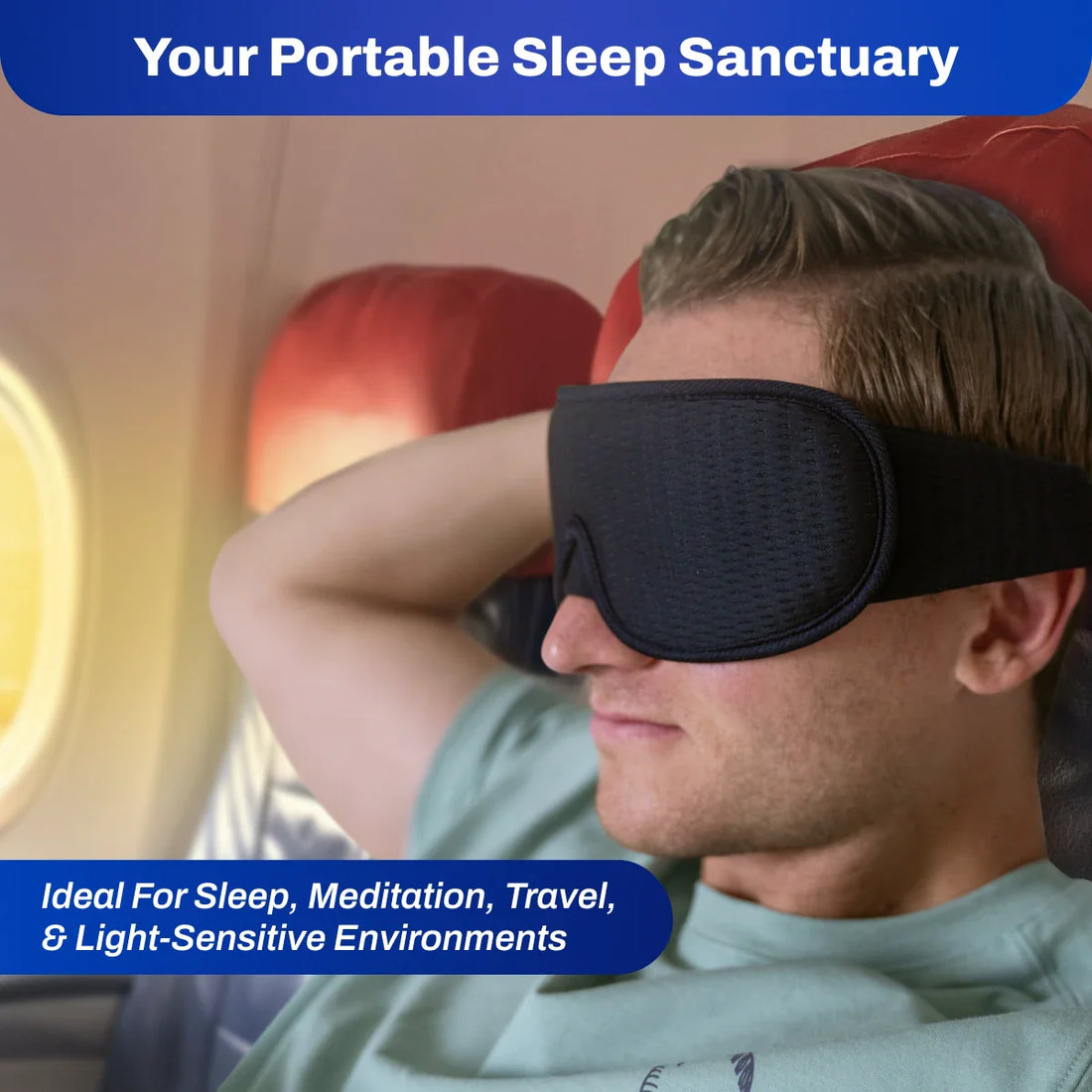 EMF Radiation Protection Sleep Mask