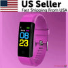 IP67 Waterproof Fitness Tracker Smart Watch with Heart Rate, BP, Sleep & Multi‑Sport