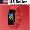 IP67 Waterproof Fitness Tracker Smart Watch with Heart Rate, BP, Sleep & Multi‑Sport