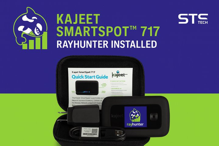 RayHunter IMSI Catcher Detector – Kajeet RC400LX 4G LTE Hotspot – Professionally Refurbished & Pre-Installed