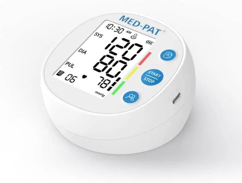 Med-Pat BP-R Round Blood Pressure Monitor | Automatic Digital BP Machine